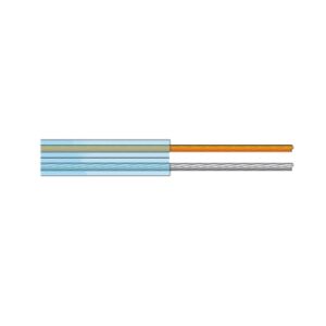 Piattina trasparente 2 x 1,50 in rame