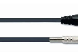 Cavo Audio Jack 6,3 mono - XLR F 9 mt Quick Lock