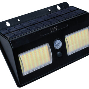 Punto Luce ad energia SOLARE, con sensore, 400lm, 3000K/4000K, IP65