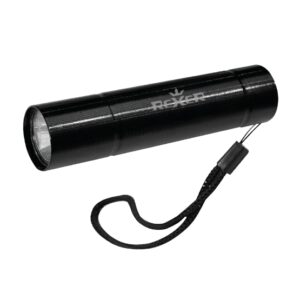 Torcia LED ricaricabile in alluminio 3E 80lm