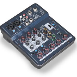 Mixer a 4 canali con OTG, Bluetooth e scheda audio SOUNDSATION MIOSTREAM4