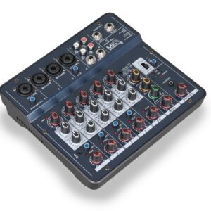 Mixer a 6 canali con OTG, Bluetooth e scheda audio SOUNDSATION MIOSTREAM6