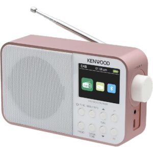 Radio Portatile Digitale Kenwood CR-M30DAB Bianco/Rosa