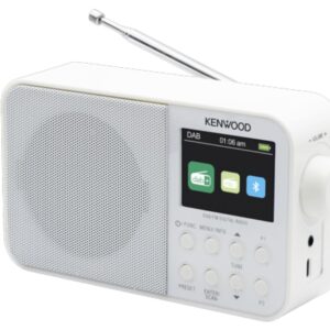 Radio Portatile Digitale Kenwood CR-M30DAB Bianca