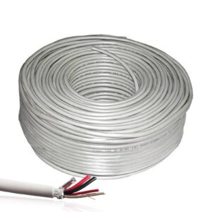 Cavo allarme CCAD schermato 100Mt cavo 4x0,22mm + 2x0,5mm