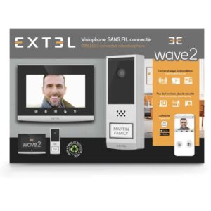 Videocitofono Wi-Fi EXTEL WAVE 2