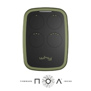 Radiocomando Why Evo Noa verde militare multifrequenza ad autoapprendimento