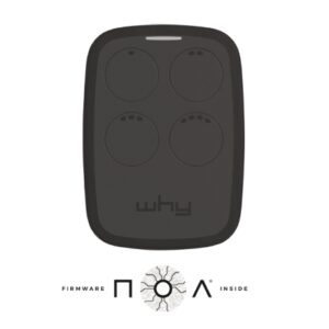 Radiocomando Why Evo Noa nero multifrequenza ad autoapprendimento