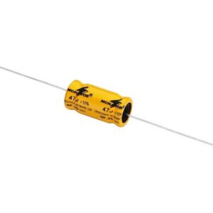 Condensatore Elettrolitico Bipolare 47uF - 100V - 150 W/8 ohm 300 W/4 ohm