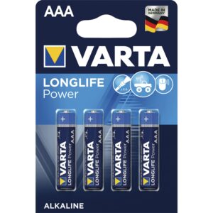 Batteria Alkalina AAA Varta Blister 4 pz