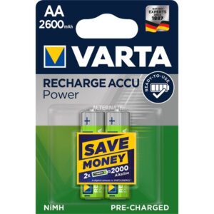 Batteria Ni-Mh AA 2600mAh Blister 2 pz