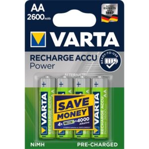Batteria Ni-Mh AA 2600mAh Blister 4 pz
