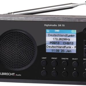 Radio Digitale DAB+/FM Albrecht DR 70