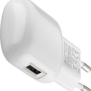 Caricabatteria rapido USB 3.0 - 2 A bianco