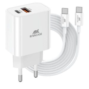 CARICATORE DA PARETE USB-C 20W PD + Cavo USB-C