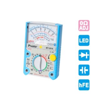 Multimetro analogico con protezione - Pro's Kit MT-2019
