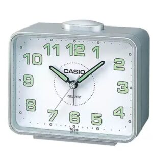 Sveglia analogica CASIO TQ-218 Bianca