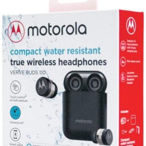 Auricolare Bluetooth In Ear Motorola IPX4 VERVE BUDS 110 Nero