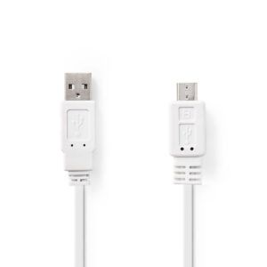 Cavo USB - Micro USB 1,5 mt bianco