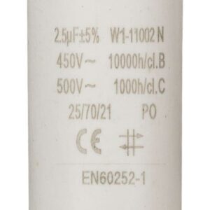 Condensatore di spunto 2,5uF - 450 Volt