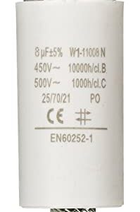 Condensatore di spunto 8.0uf - 450 Volt