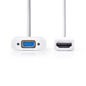 Cavo HDMI maschio - VGA femmina + uscita da 3,5 mm, 0.2 m