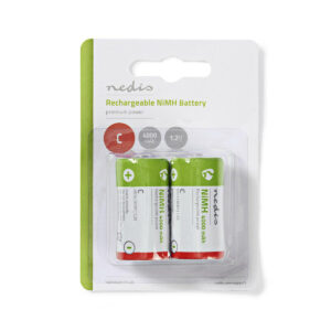 Batteria Ni-MH  "C" 4000 mAh Blister 2 pz