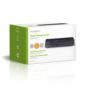 Switch Ethernet Nedis 5 porte 100/1000
