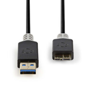 Cavo USB 3.0 - A maschio - Micro B maschio, 2 mt