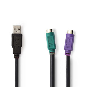 Adattatore USB - PS2 Mouse/Tastiera