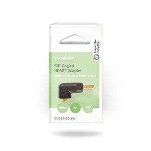 Adattatore HDMI M-F 90°