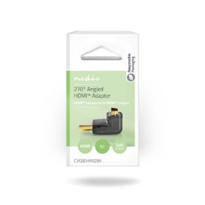 Adattatore HDMI M-F 270°