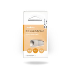 Scatola 10 x Guscio connettore RJ45