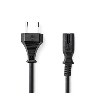 Cavo d'alimentazione 220V con spina a "8" - 2 mt