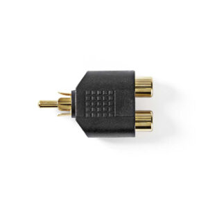 Adattatore audio RCA Maschio - 2 x RCA Femmina