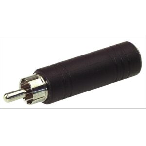 Adattatore RCA M - Jack Ø 6,3 mo. F