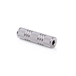 Adattatore Stereo jack 3.5 F-F metallico