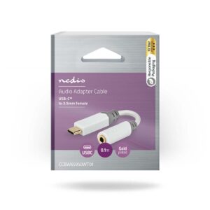Adattatore USB-C M-Jack Ø 3.5 mm 4 poli F