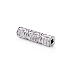 Adattatore Stereo jack 3,5 M-M metallico