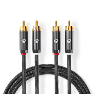 Cavo Audio 2 x RCA M - 2 x RCA M PROFIGOLD NEDIS