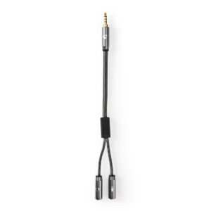 Adattatore audio Maschio Jack 3,5 a 4 poli, uscita Cuffie/Microfono Presa