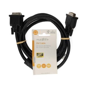 Cavo DVI-D 24+1 - DVI-D 24+1 - 2 mt