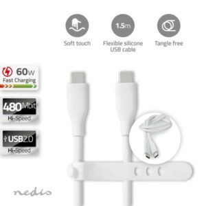 Cavo USB 2.0 Tipo C maschio - Tipo C maschio 1,5 mt