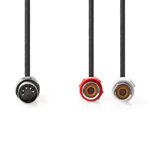 Cavo audio DIN a 5 poli