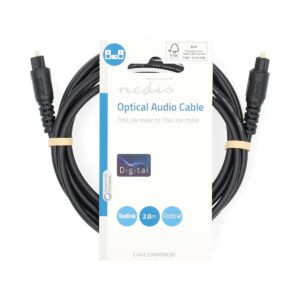 Cavo Audio ottico Toslink Nedis 2 mt
