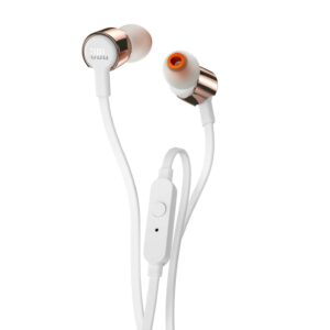 Auricolare con microfono JBLT210 Bianco