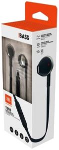 Auricolare con microfono JBLT205 Nera