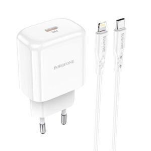 Kit caricabattere USB-C P.D. + cavo lightinig