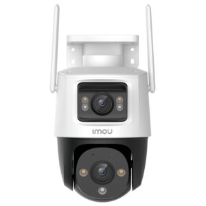 Telecamera da esterno motorizzata a doppia ottica da 6MP (3MP+3MP)