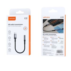 Adattatore USB-C M-Jack Ø 3.5 mm 4 poli F
